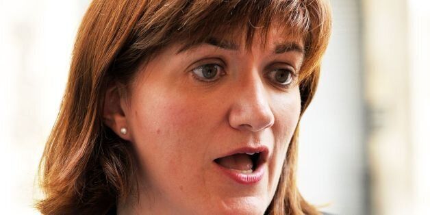Education Secretary Nicky Morgan arrives at the Department for Education (DfE) in central London, after Prime Minister David Cameron put the finishing touches to his new cabinet earlier today.