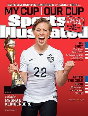 Us Womens National Soccer Team, 1999 Sportswomen Of The Year Sports  Illustrated Cover Poster by Sports Illustrated - Sports Illustrated Covers