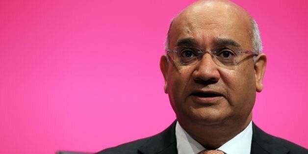 Keith Vaz at Manchester Central, during the Labour Party Annual Conference.