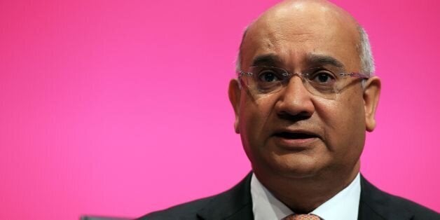 Keith Vaz at Manchester Central, during the Labour Party Annual Conference.