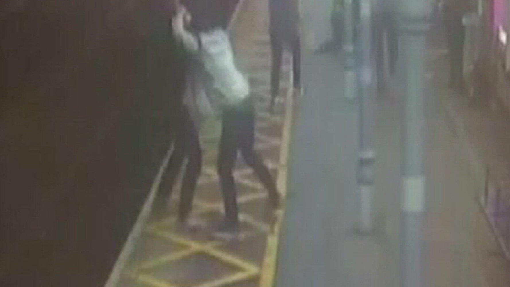 Blind And Deaf Man Pushed Onto Train Tracks Then Punched In The Face As ...