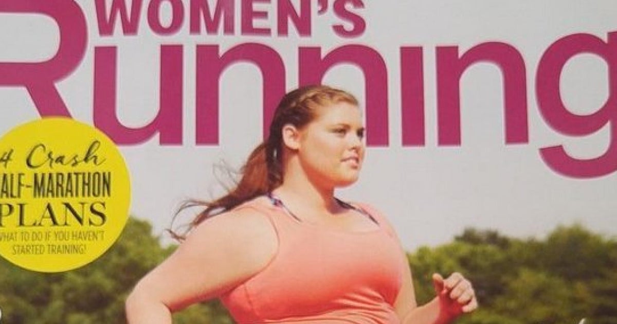 Women's Running Magazine Stars Plus Size Model On Cover, Proving