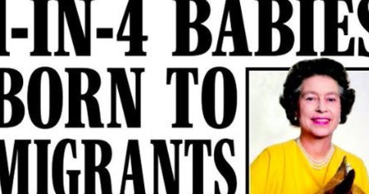 Daily Express Migrant Babies Headline Unleashes Torrent Of AntiImmigrant Abuse HuffPost UK News