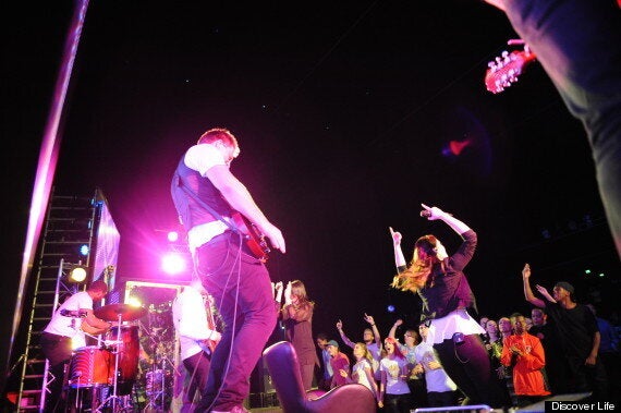 Discover Life boasts a bongo drummer, bass and electric guitarists