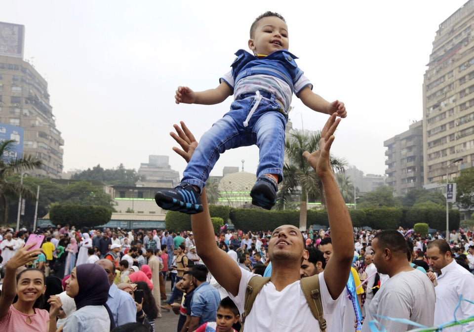 Mideast Egypt Eid al-Fitr