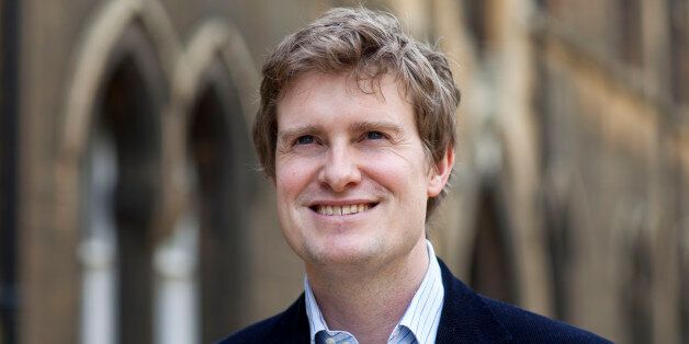 OXFORD, UNITED KINGDOM - APRIL 03: Tristram Hunt, author, historian and MP for Stoke Central, poses for a portrait at the Oxford Literary Festival on April 3, 2011 in Oxford, England. (Photo by David Levenson/Getty Images)