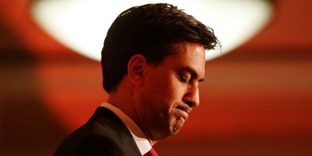 Labour leader Ed Miliband addresses the Scottish Chambers of Commerce at Hilton Hotel in Glasgow where he said that the poorest people stand to lose the most if an independent Scotland loses the pound.