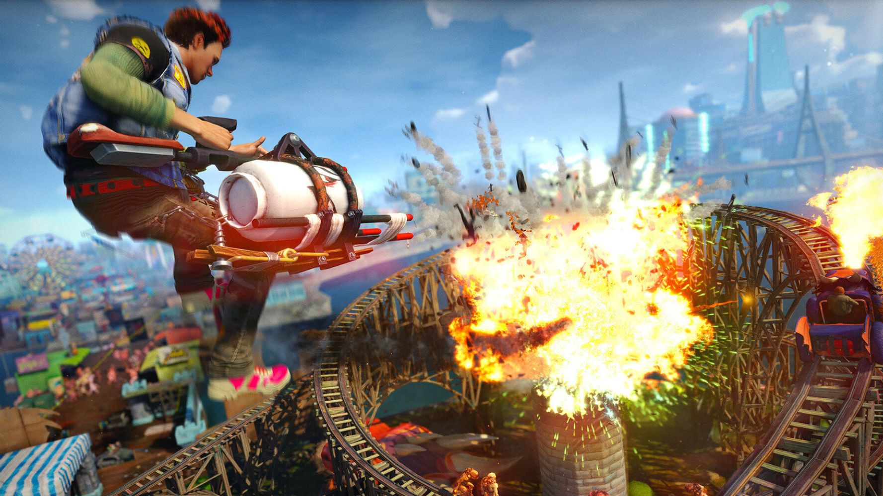Sunset Overdrive review: You got some Tony Hawk in my shooter