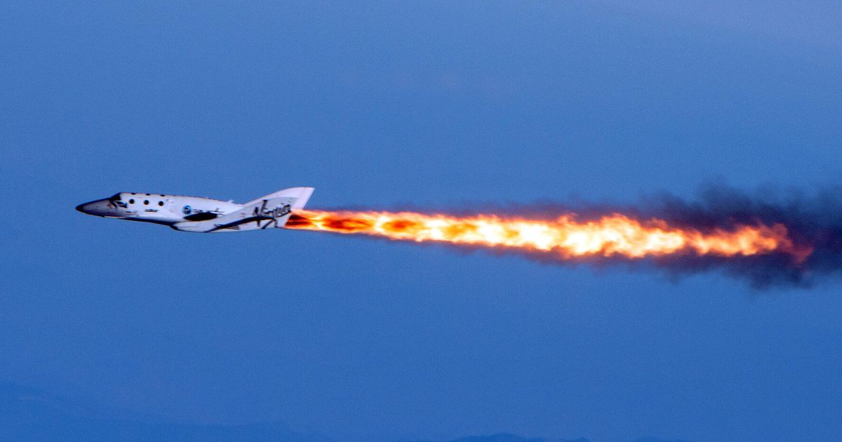 Virgin Galactic's SpaceShipTwo Crashes In Mojave Desert After 'Anomaly ...