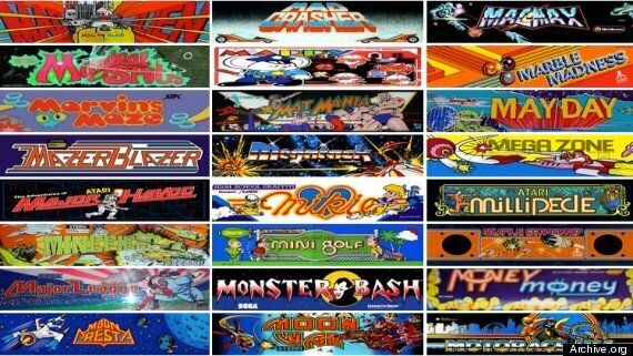 Play 900 Vintage Arcade Games in Your Browser