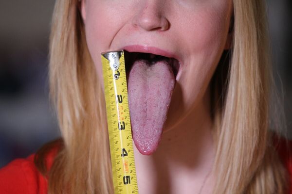 Meet The Woman With The World's Longest Tongue (It Measures A 