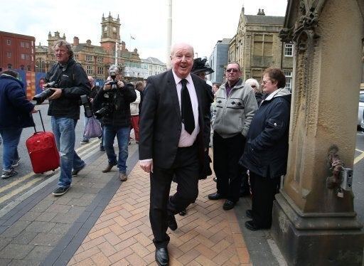 Keith Harris Funeral Attended By Family And Friends