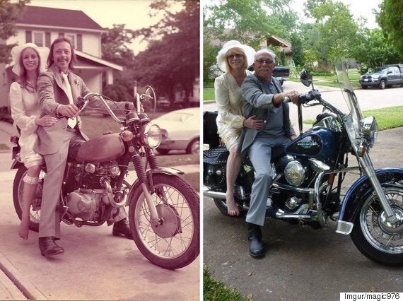 Couple Recreate 1975 Wedding Photos For 40th Anniversary