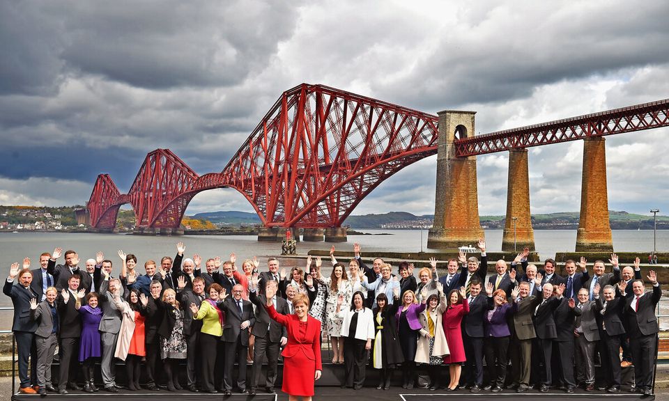 Nicola Sturgeon Meets The 56 Newly Elected SNP MPs