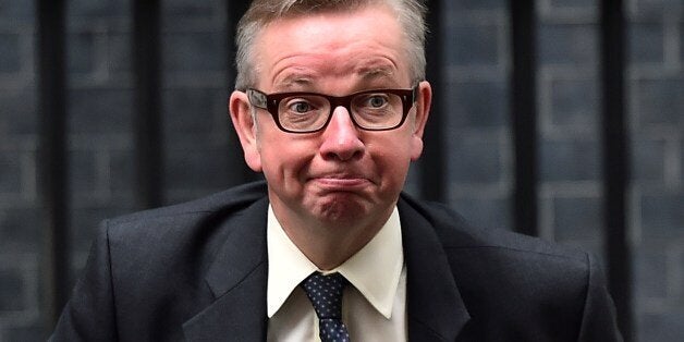 Former British Education Secretary Michael Gove, arrives in Downing Street in London on July 15, 2014. Gove has left his job as education secretary to become Chief Whip in the House of Commons as Britain's Prime Minister David Cameron unveiled a new cabinet ahead of next year's general election. AFP PHOTO/BEN STANSALL (Photo credit should read BEN STANSALL/AFP/Getty Images)