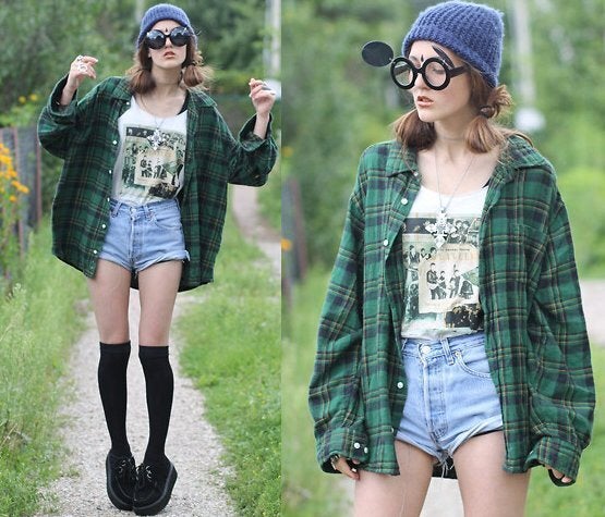 Flannel shirts 