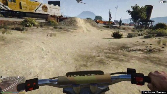 How To Get First Person Mode In GTA 5 on the PS3