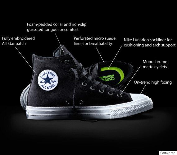 570px x 497px - Trainer Porn: Converse All Stars Chuck Taylors Get A (Comfy) Redesign 98  Years On | HuffPost UK Style