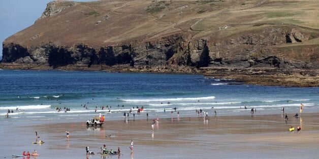 File photo dated 20/08/13 of Polzeath beach, Cornwall, as more English beaches will be able to fly the prestigious Blue Flag this summer.