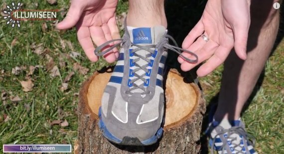 extra shoelace hole