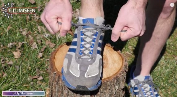 extra shoelace holes