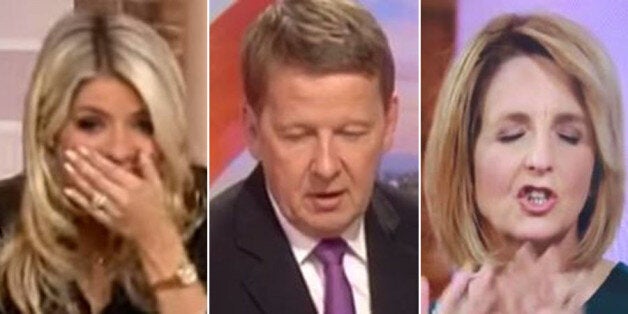 Holly Willoughby, Bill Turnbull and Kaye Adams