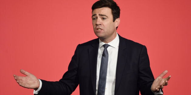 Embargoed to 2200 Monday July 27File photo dated 28/06/15 of Labour leadership contender Andy Burnham, who has said that that today's Labour politicians could not have created the NHS because they do not have the courage for big ideas.