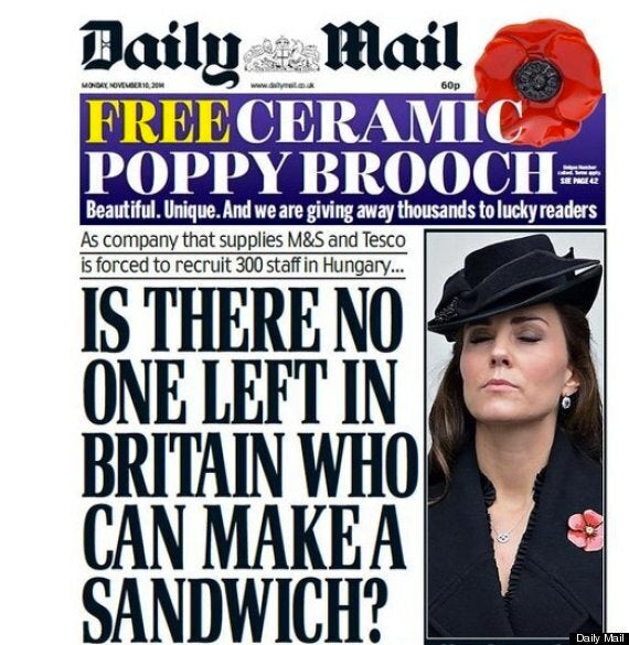 Daily Mail Sandwich Headline Sparks Snack Based Twitter Frenzy Huffpost Uk News