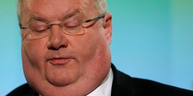 Secretary of State for Communities and Local Government Eric Pickles speaks at the Conservative Party's annual Spring Forum, in central London.