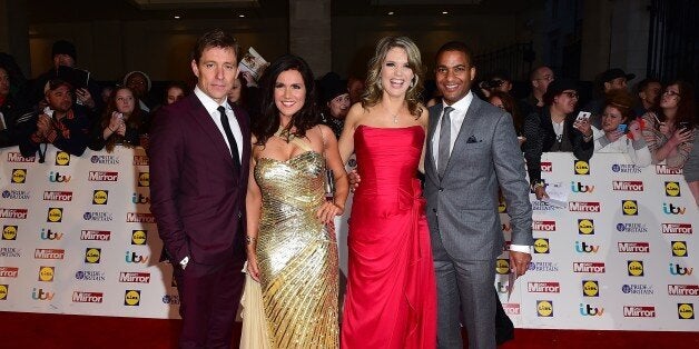 (Left to Right) Ben Shephard, Susanna Reid, Charlotte Hawkins and Sean Fletcher arriving for The Pride of Britain Awards 2014, at Grosvenor House, Park Lane, London.