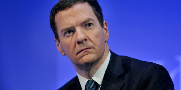 Chancellor of the Exchequer George Osborne speaks during the Institute of Directors annual conference at the Royal Albert Hall, London.