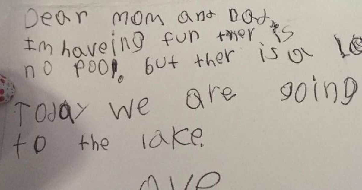 'I Love You But I Don't Miss You' Parents Share Hilarious Letters ...