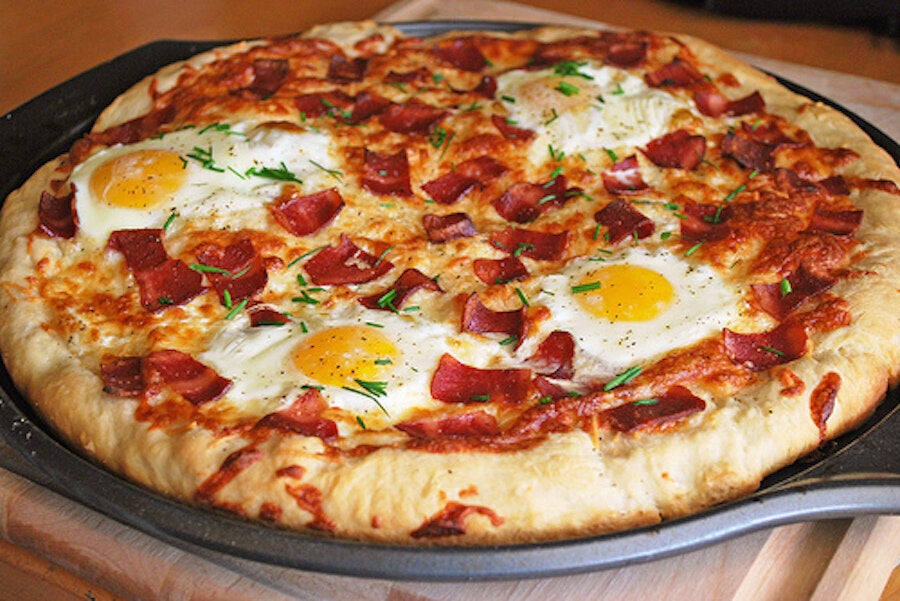 Bacon Breakfast Pizza