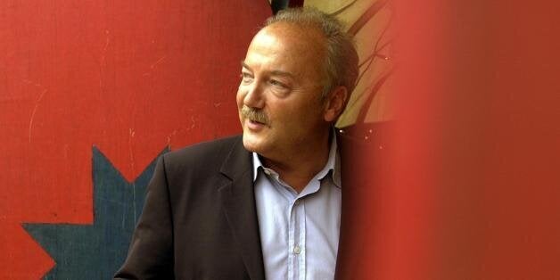 Former Labour M.P. George Galloway at the Edinburgh International Book Festival, Edinburgh.