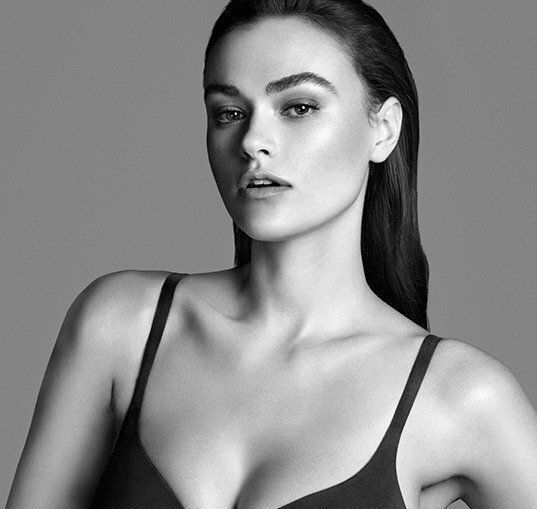This Is NOT a Plus-Size Model Calvin Klein