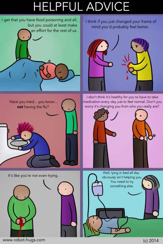 Cartoons Prove That Helpful Advice For People With Mental Health 3517
