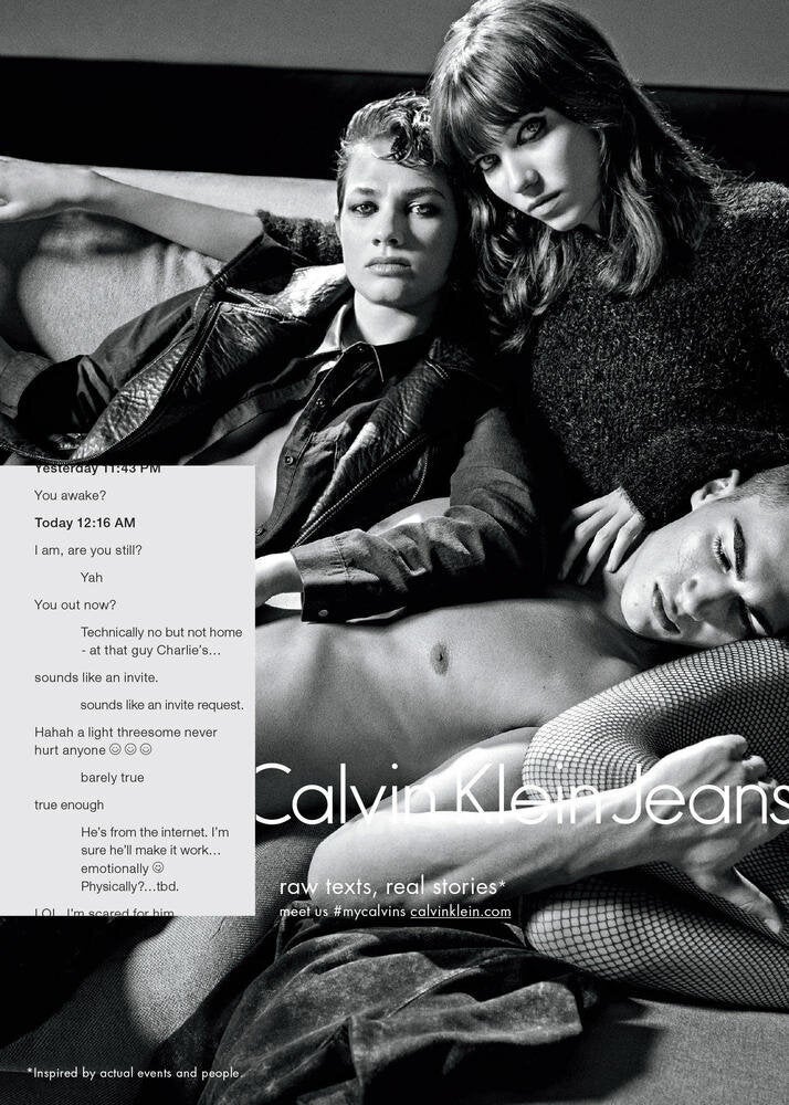 Couples Calvin Klein invite set