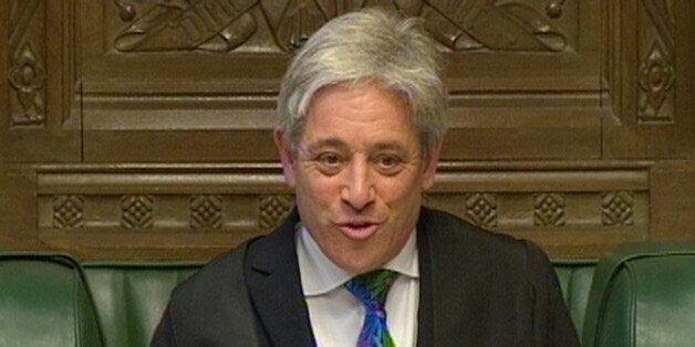 Speaker of the House of Commons John Bercow