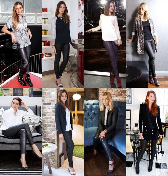 20 Women Leather Pants-Trend For This Season