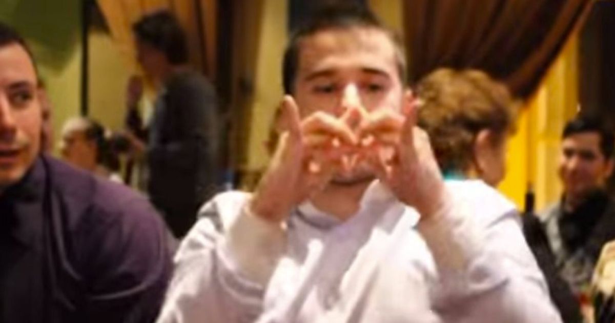 Deaf Man Impresses Fellow Dinner Party Guests With His
