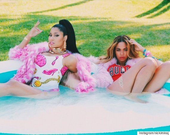 Beyoncé And Nicki Minaj Feeling Myself Video The Best Fashion Moments 