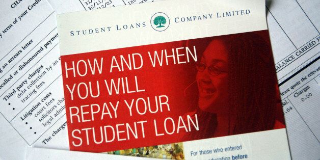 Bills and leaflets from Student Loans Company Limited.