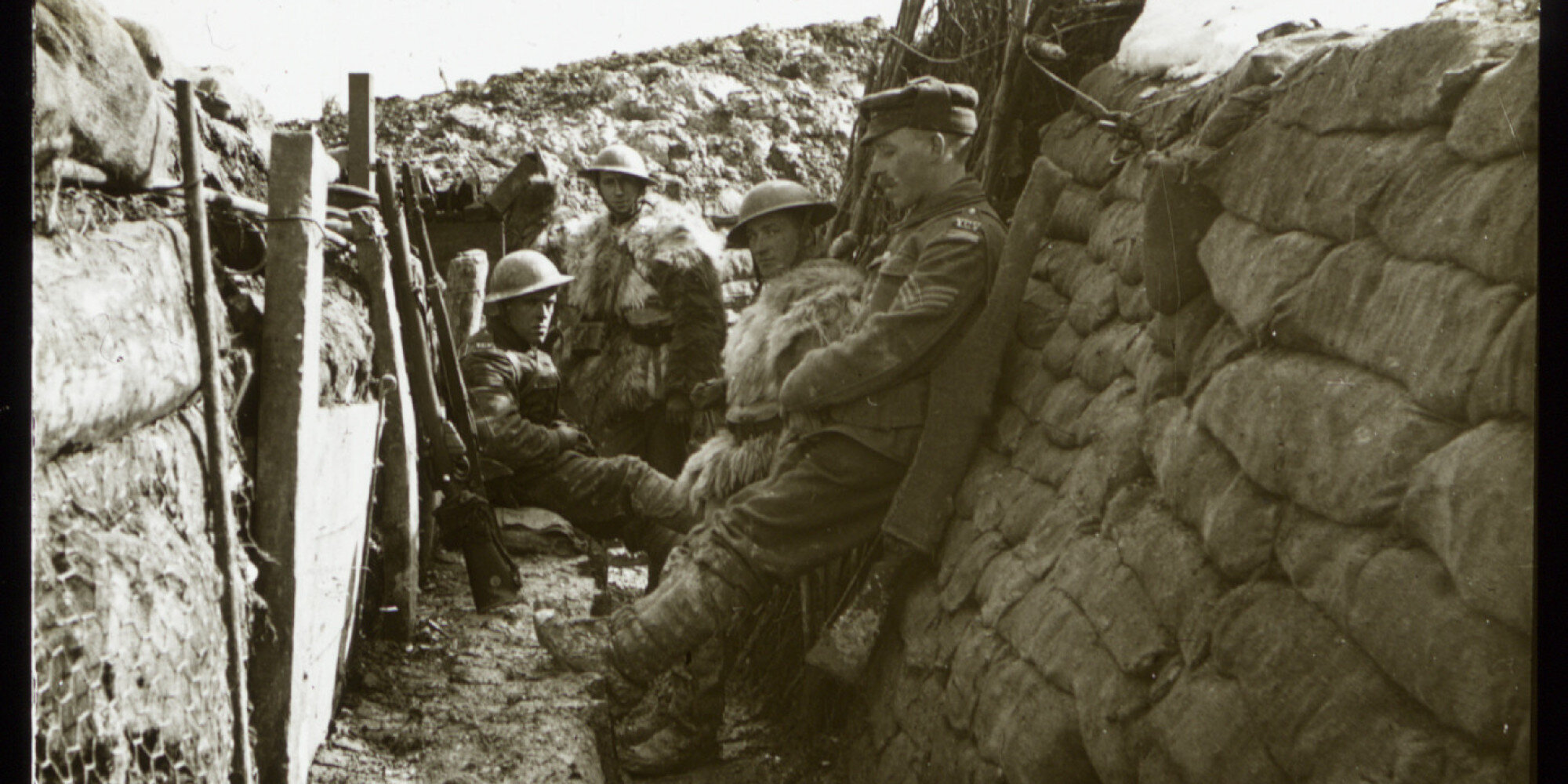 Photos Life In The Trenches World War I