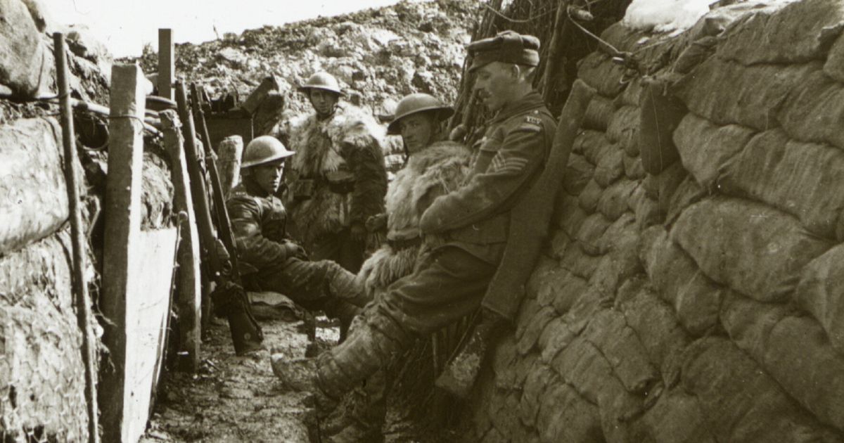 Recently Discovered Pictures Show Life In The Trenches Of WWI