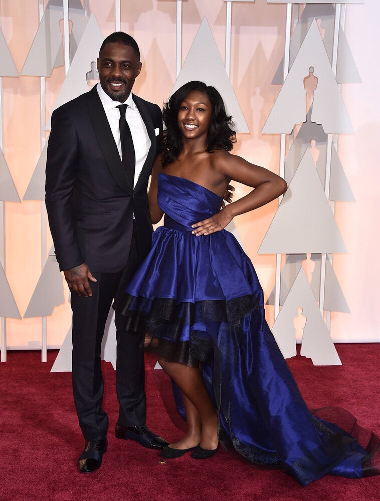 When he took his daughter Isan to the Oscars and they both looked amazing.