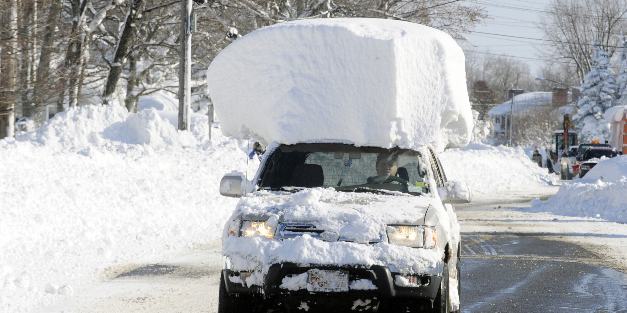 New York Extreme Snow Storm Pictures Reveal Aftermath, As Residents ...