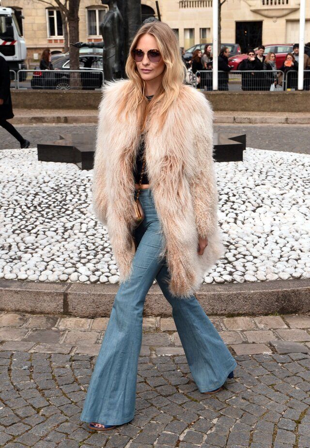 Mandatory Credit: Photo by David Fisher/REX (4515561b) Poppy Delevingne Miu Miu show, Autumn Winter 2015, Paris Fashion Week, France - 11 Mar 2015