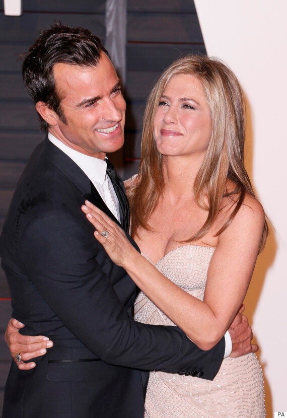 Jennifer Aniston and Justin Theroux are loved up in Paris for