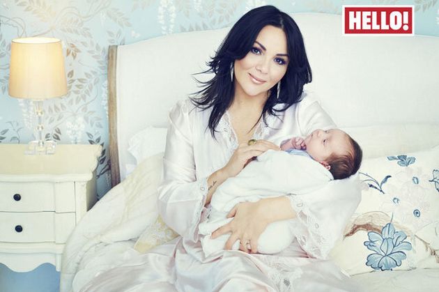 Martine McCutcheon Introduces Baby Son Rafferty In Hello ...