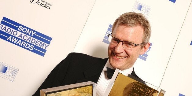 Jeremy Vine at the Sony Radio Academy Awards 2011 at the Grosvenor House Hotel, London